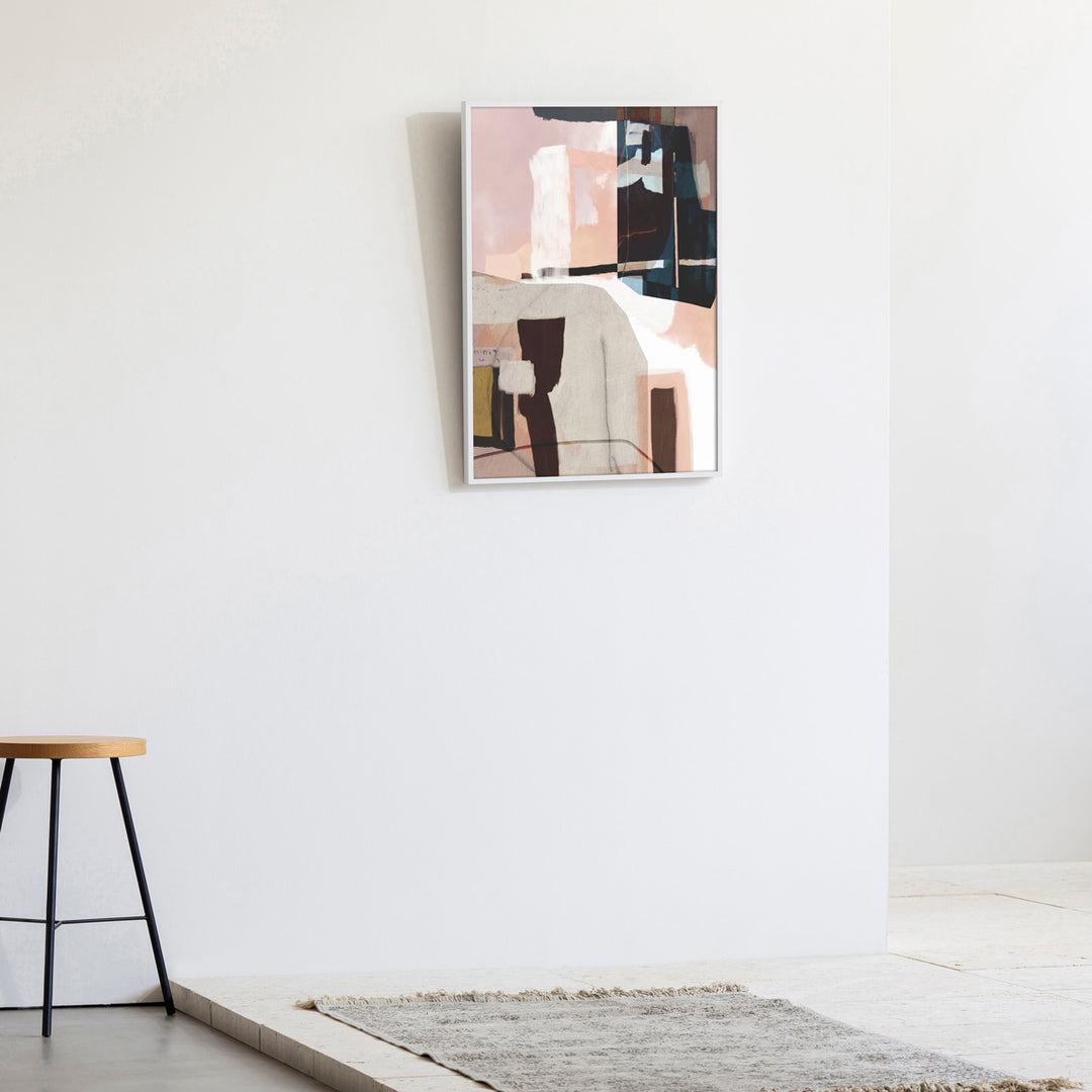 Abstract #3 アートポスター・アルミフレーム セット – KANADEMONO