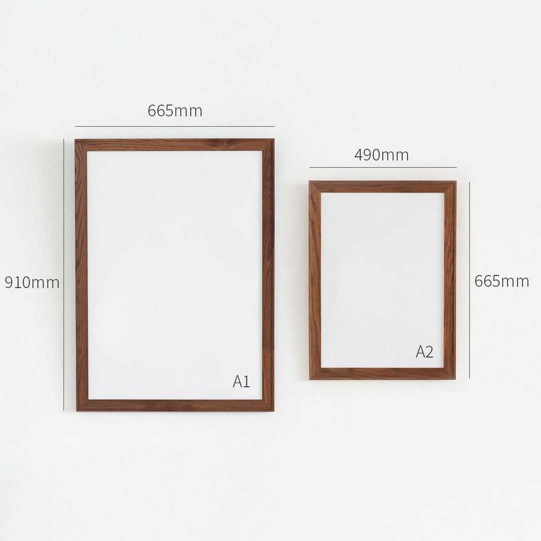 KANADEMONO Line Art #2 アルミフレーム付き Line Art #2 アートポスター単品 – KANADEMONO