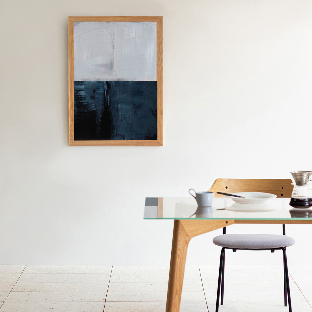 Abstract #1 アートポスター・ウッドフレーム セット – KANADEMONO