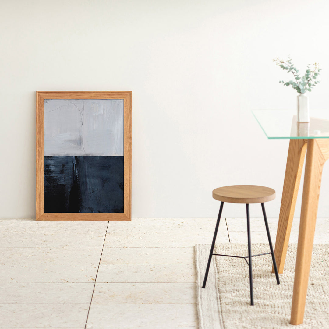 Abstract #1 アートポスター・ウッドフレーム セット – KANADEMONO