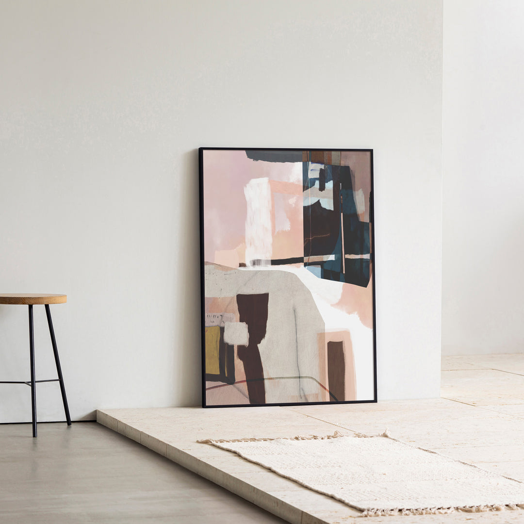 Abstract #3 アートポスター・アルミフレーム セット – KANADEMONO