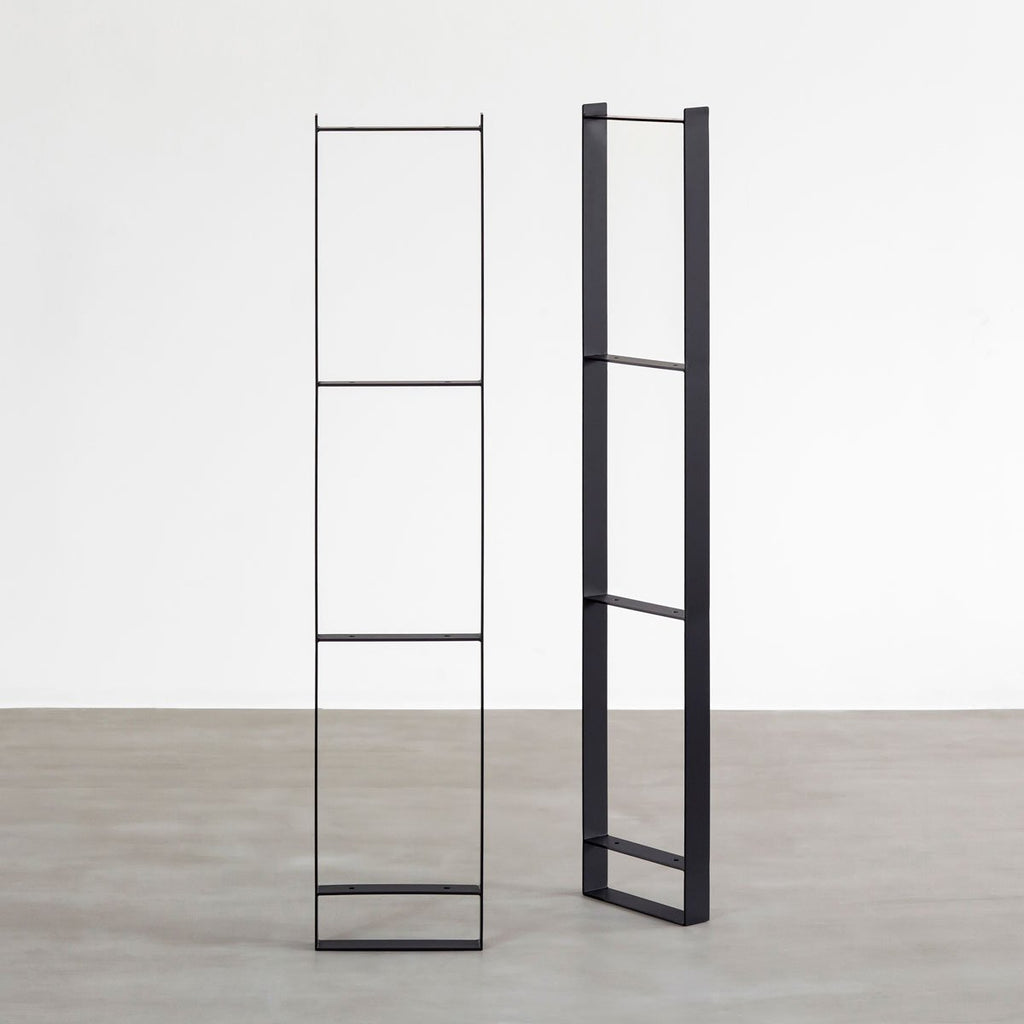 KANADEMONO  テーブル脚 スクエア 2脚セット KanademonoBlackIronShelf_01a_9