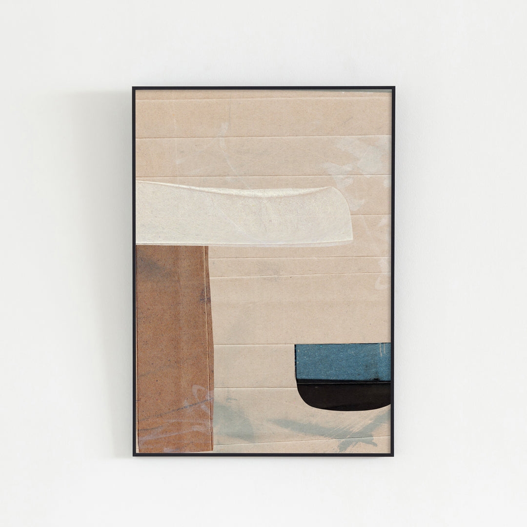 kanademono ALUMI　Art Frame Brown ＋ Black ALUMI Art Frame 暮らしにアートを Yellow Beige + Line Simple