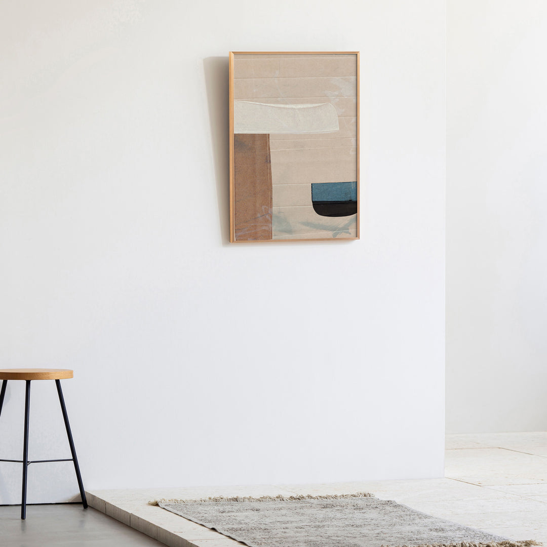 ALUMI Art Frame 暮らしにアートを Earthy + Blue Blocking #1