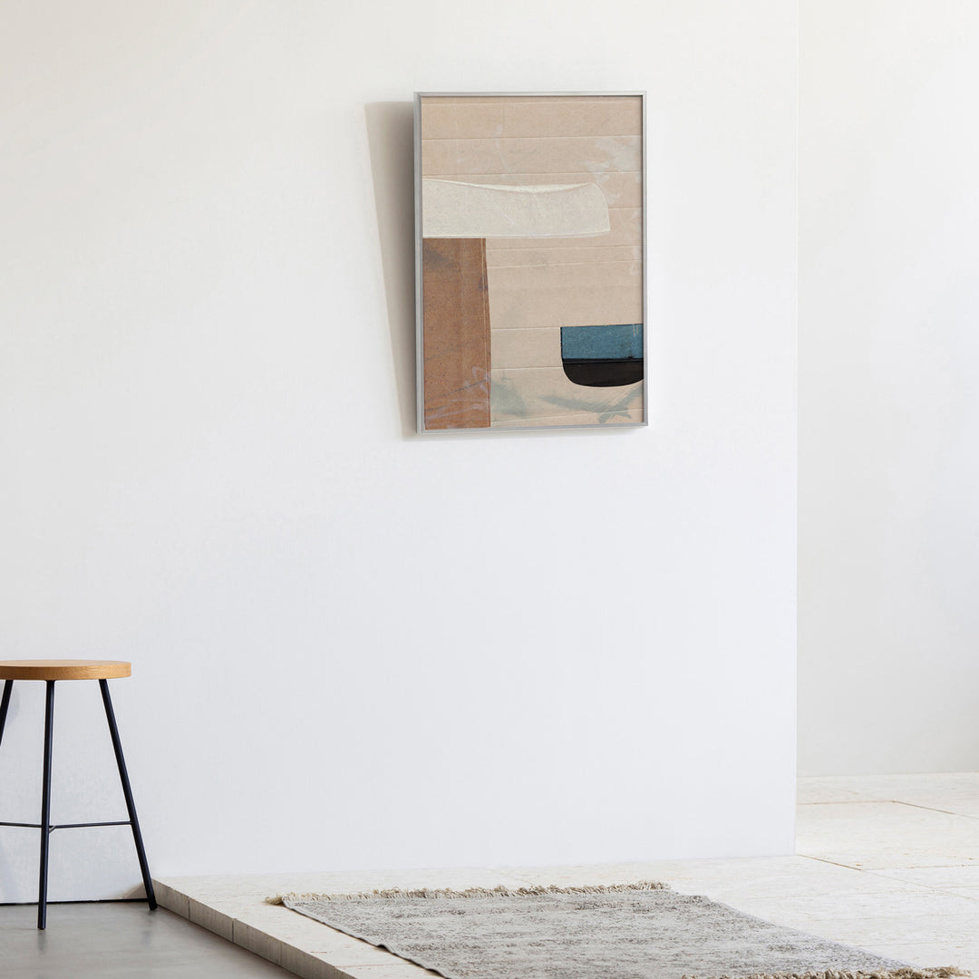 ALUMI Art Frame 暮らしにアートを Earthy + Blue Blocking #1
