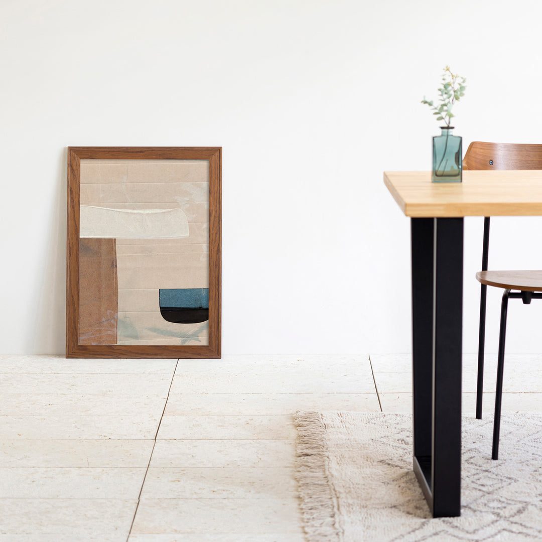 Blocking #1 アートポスター・ウッドフレーム セット – KANADEMONO