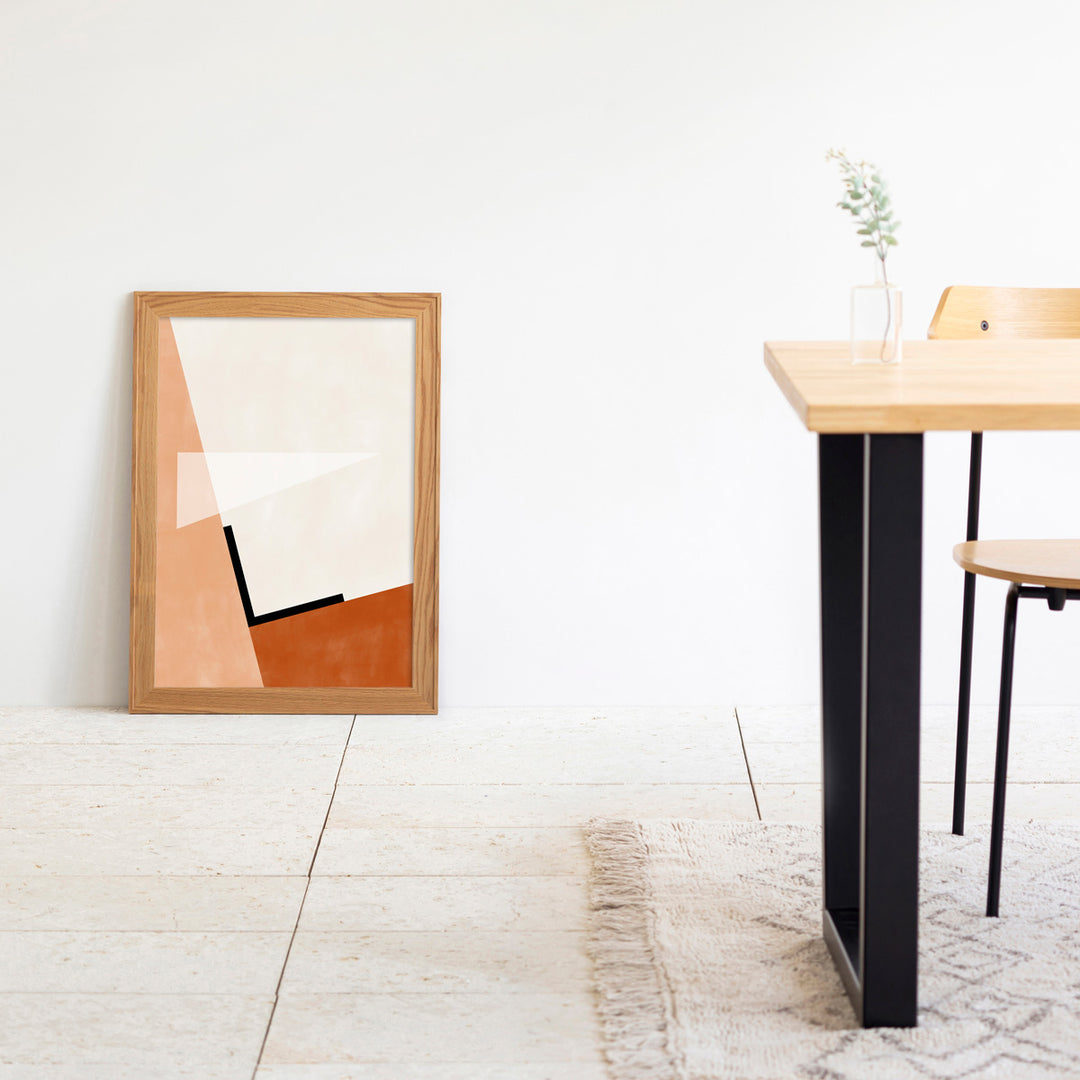 Blocking #2 アートポスター・ウッドフレーム セット – KANADEMONO