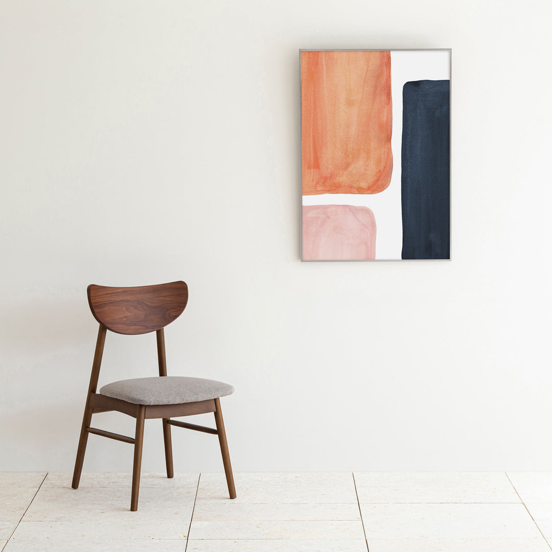 ALUMI Art Frame 暮らしにアートを Navy + Square Blocking #5