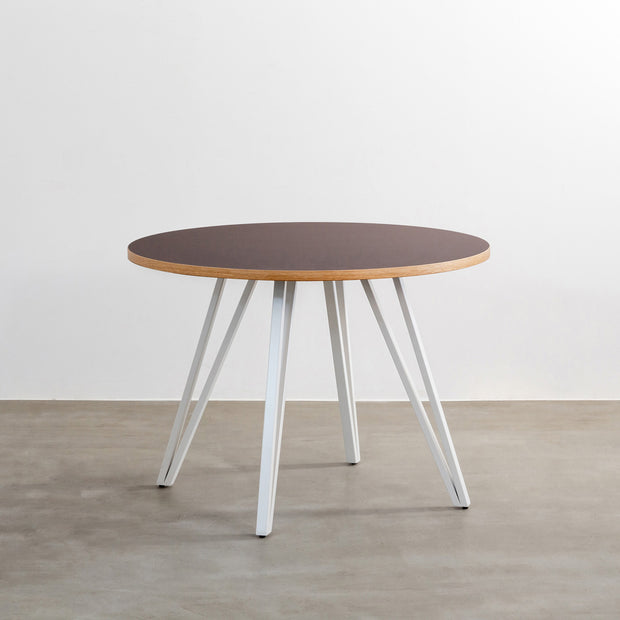 THE CAFE TABLE / リノリウム White Steel トライアングル 4pin 