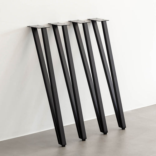 O.D nature　アイアンレッグ THE LEGS / 4 pin トライアングル × Black Steel / 4本セット – KANADEMONO