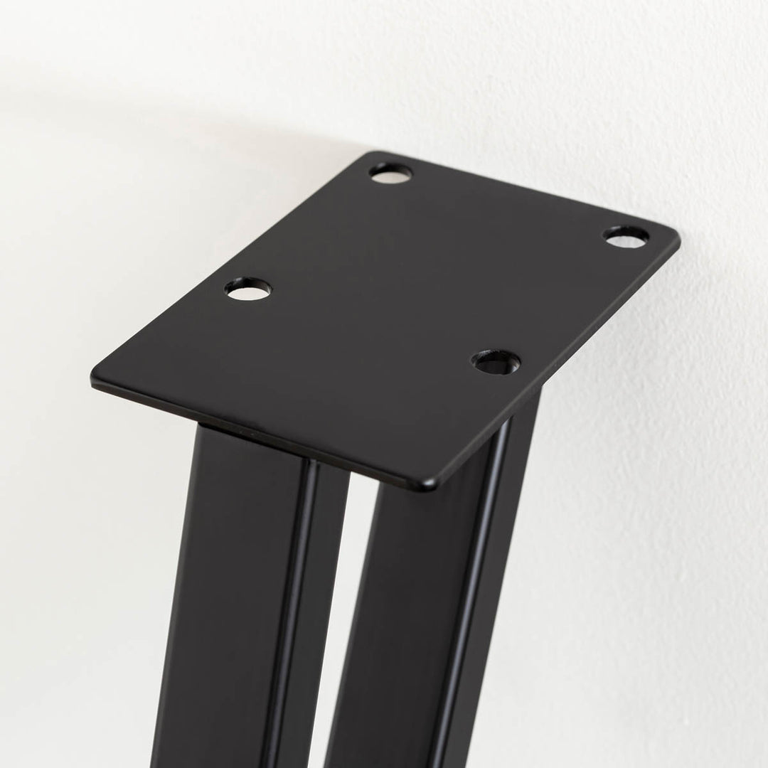 THE CAFE TABLE Black Steel トライアングル 3pin THE CAFE TABLE Black Steel トライアングル 3pin KANADEMONO THE CAFE