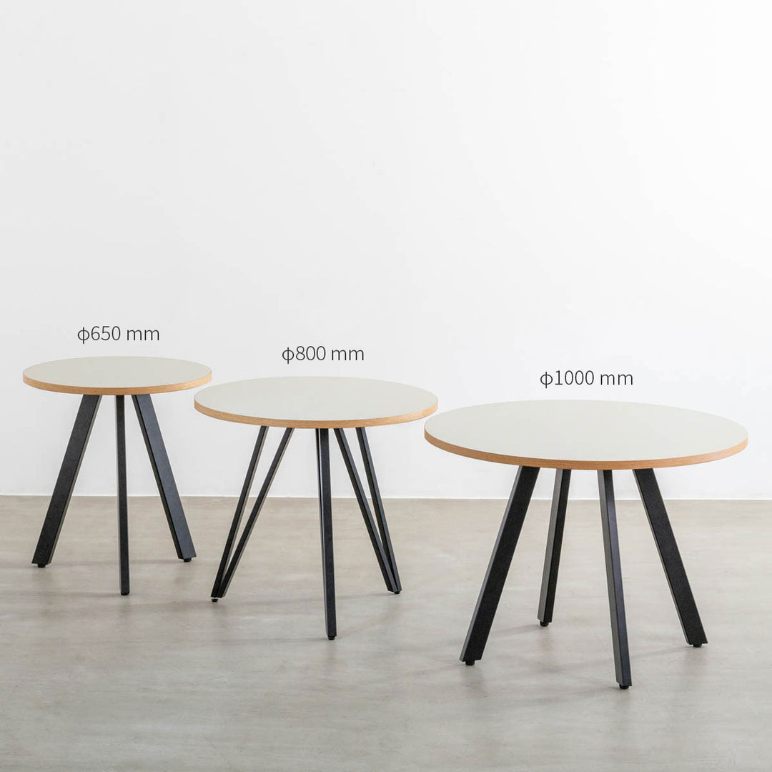 KanademonoCafetable_Rubberwood