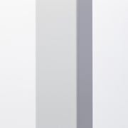 KANADEMONOのライトグレーカラー（クラウド）のスクエアスチール脚（チューブクローズアップ）