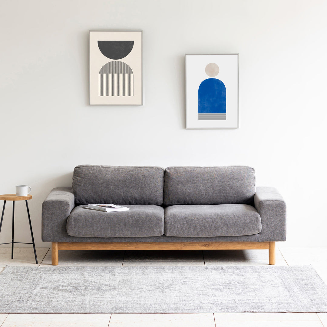 ALUMI Art Frame 暮らしにアートを Black ＋ Line Geometric #1