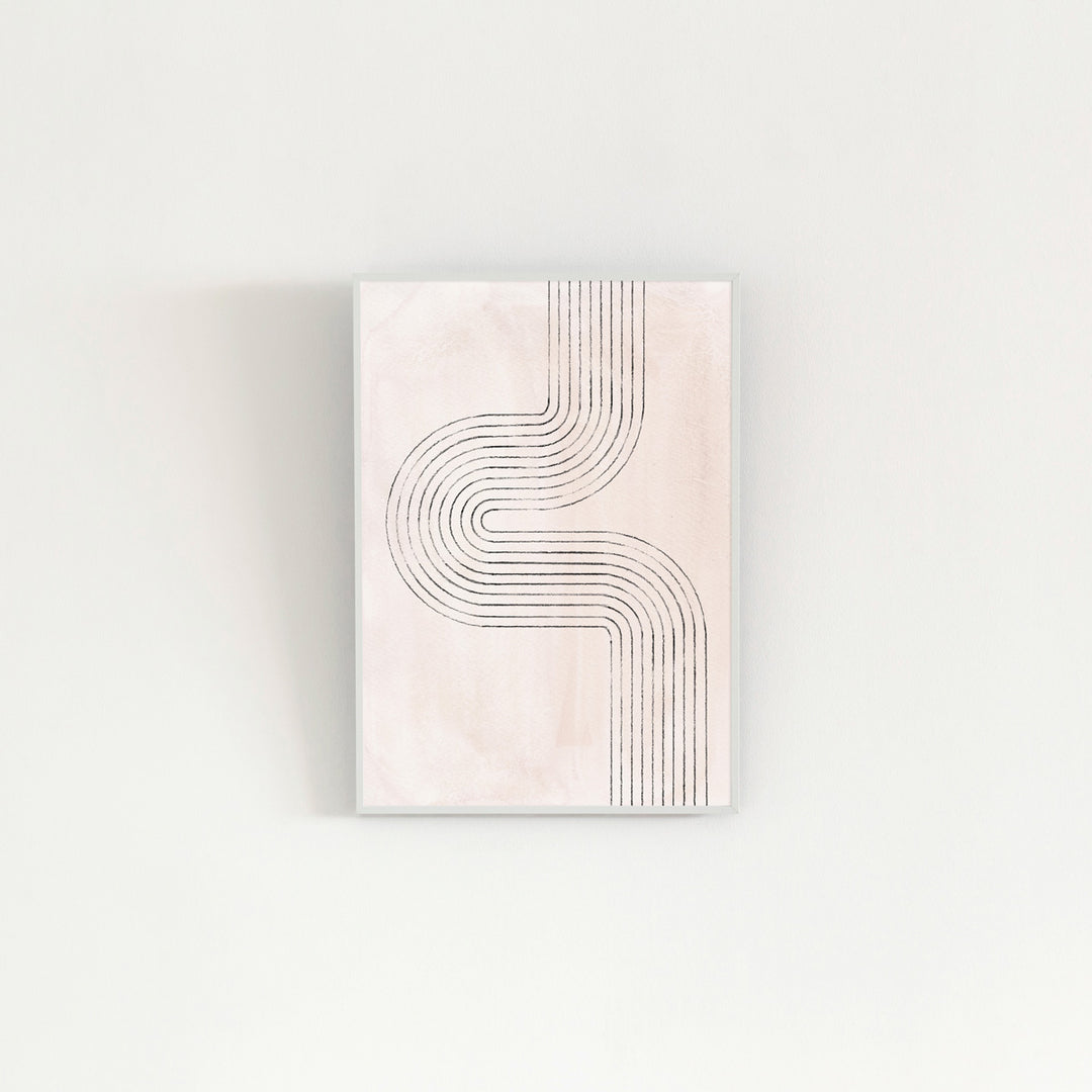 Geometric #5 アートポスター・アルミフレーム セット – KANADEMONO