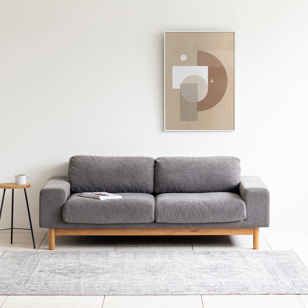 ALUMI Art Frame 暮らしにアートを Beige ＋ Line Geometric #6