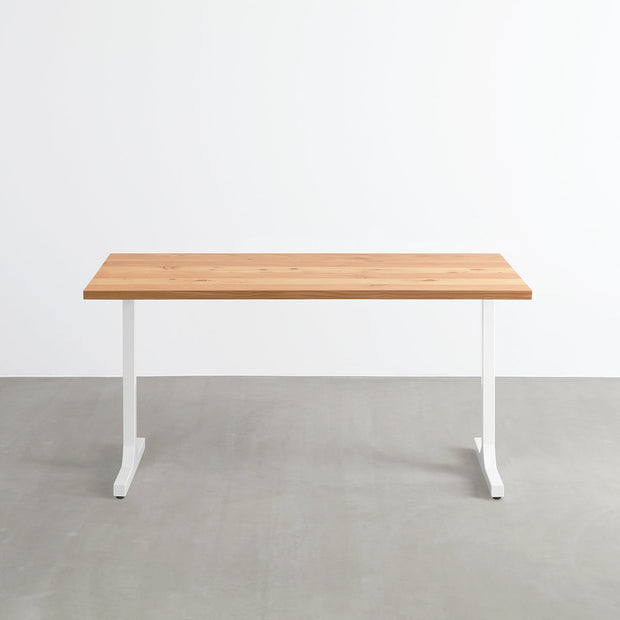 THE TABLE / 無垢 飛騨唐松 × White Steel – KANADEMONO