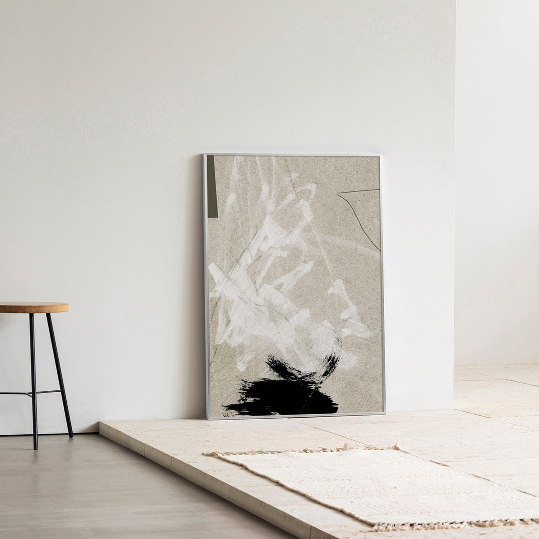 Line Art #2 アートポスター・アルミフレーム セット – KANADEMONO