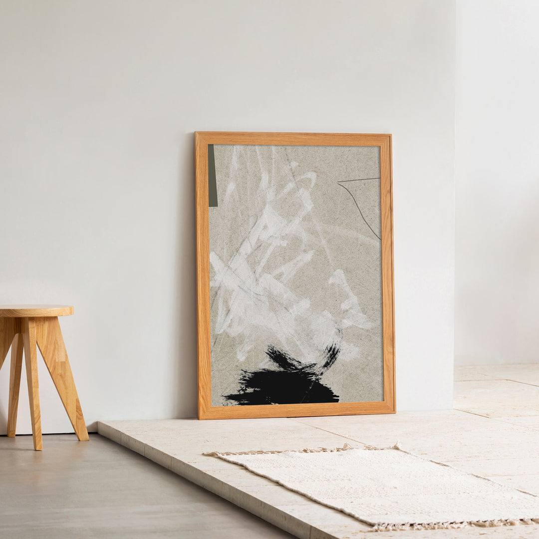 OAK Art Frame 暮らしにアートを Pink × Overlap Abstract #3