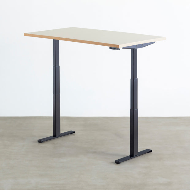 THE TABLE / リノリウム 全21色 × スマート電動昇降脚 – KANADEMONO