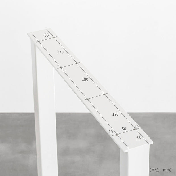 THE LEGS / スクエア × White Steel / 2脚セット – KANADEMONO