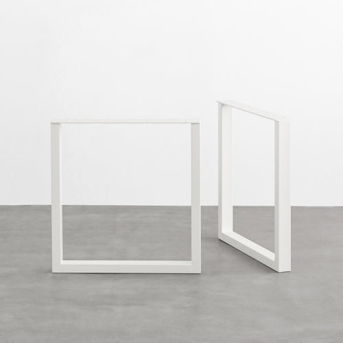 kanademono テーブル 脚 THE LEGS White Steel THE LEGS / スクエア × White Steel / 2脚セット – KANADEMONO