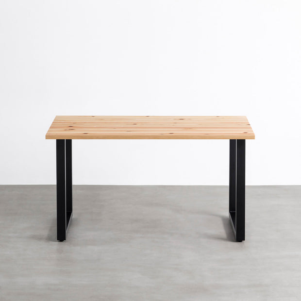 THE TABLE / 無垢 長良杉 × Black Steel – KANADEMONO