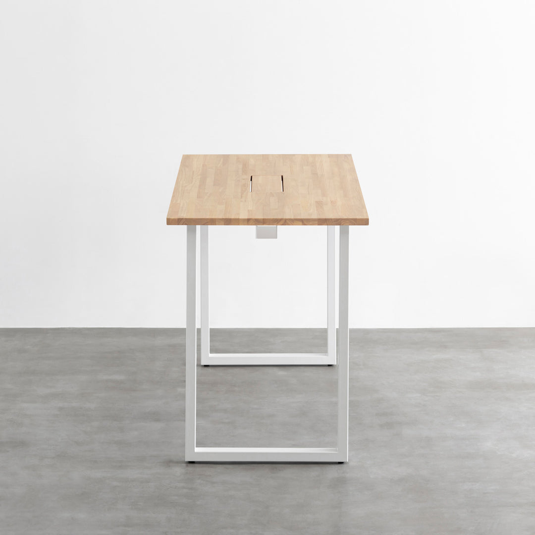 THE TABLE /ラバーウッド アッシュグレー THE TABLE / スタンディングデスク × ラバーウッド アッシュ
