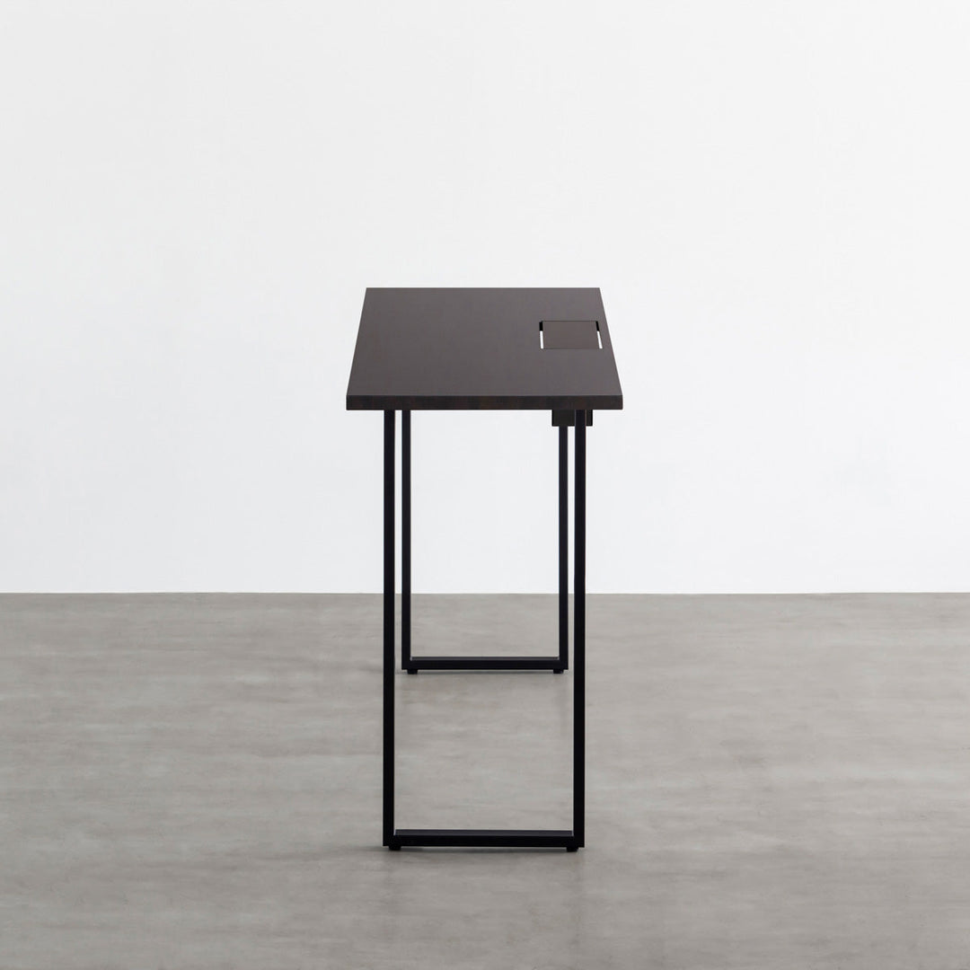 THE TABLE / スタンディングデスク × ラバーウッド ブラック