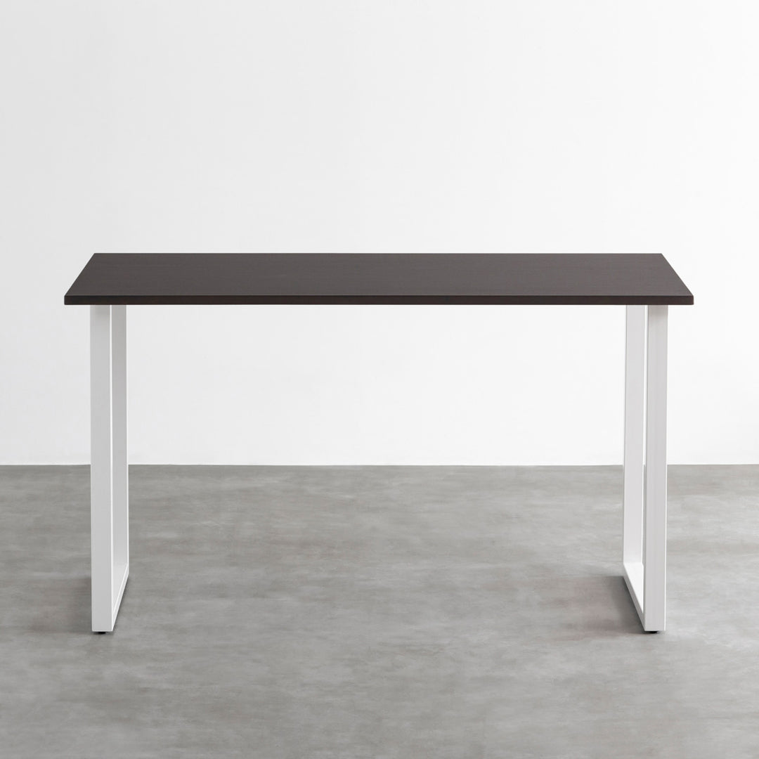 KANADEMONO デスク ラバーウッド White脚 KANADEMONO デスク ラバーウッド White脚 THE TABLE