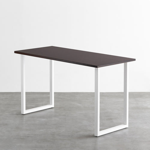 【美品&送料込み】KANADEMONO スタンディングデスク ラバーウッド THE TABLE / スタンディングデスク × ラバーウッド ブラウン