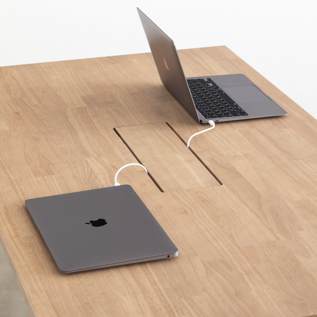 THE TABLE / スタンディングデスク × ラバーウッド アッシュグレー