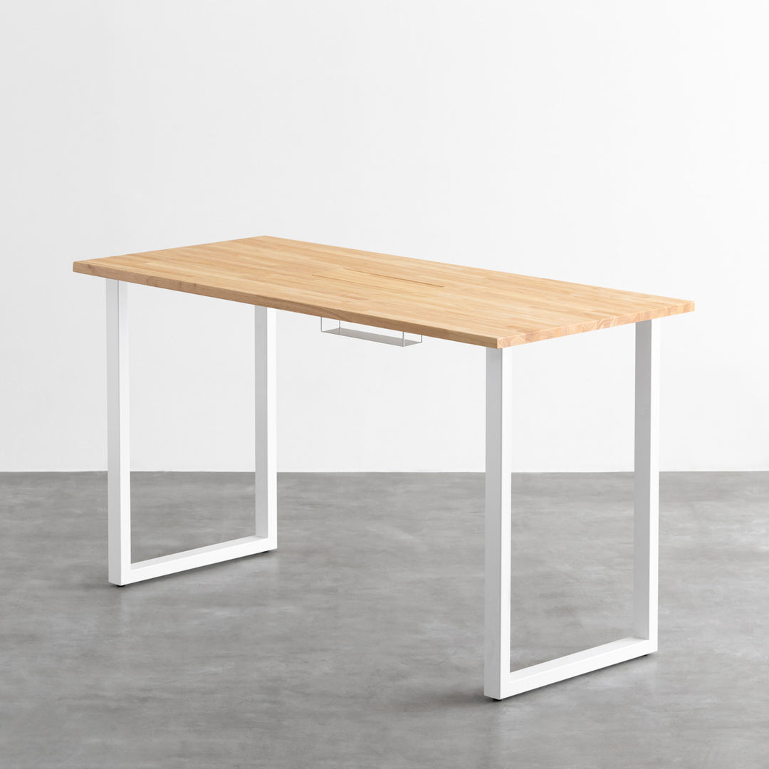 THE TABLE / スタンディングデスク × ラバーウッド ナチュラル