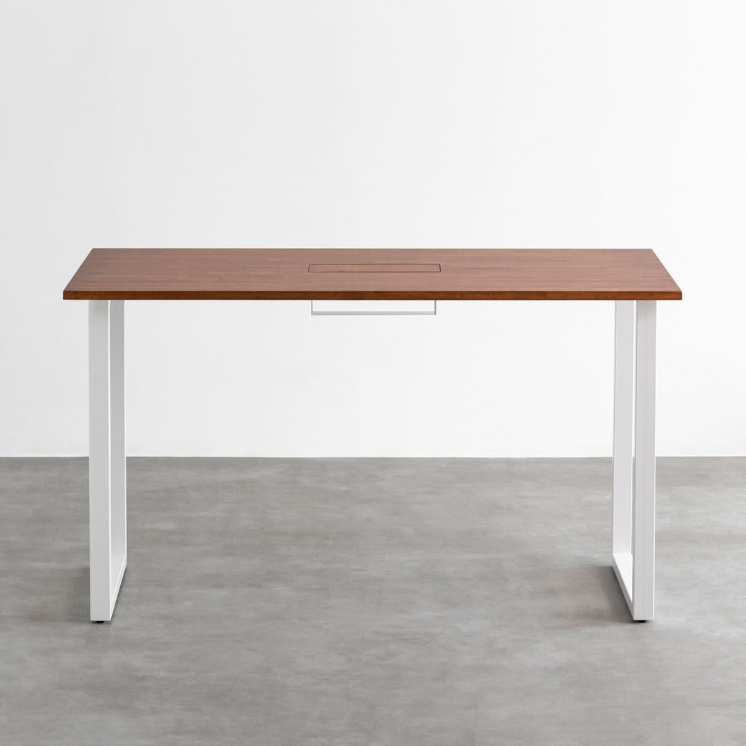 THE TABLE / スタンディングデスク × ラバーウッド ブラウン