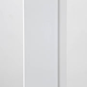 かなでもののセミグロスホワイト塗装のスクエアタイプのテーブル脚2脚セット（アイアンチューブ）