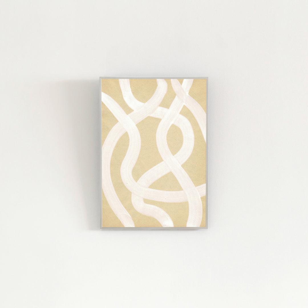 Simple Natural #1 アートポスター・アルミフレーム セット – KANADEMONO