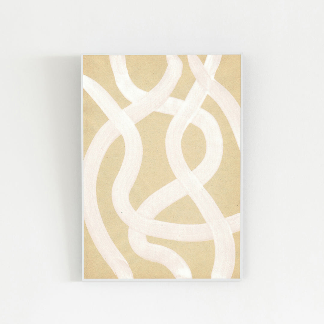 Simple Natural #1 アートポスター・アルミフレーム セット – KANADEMONO