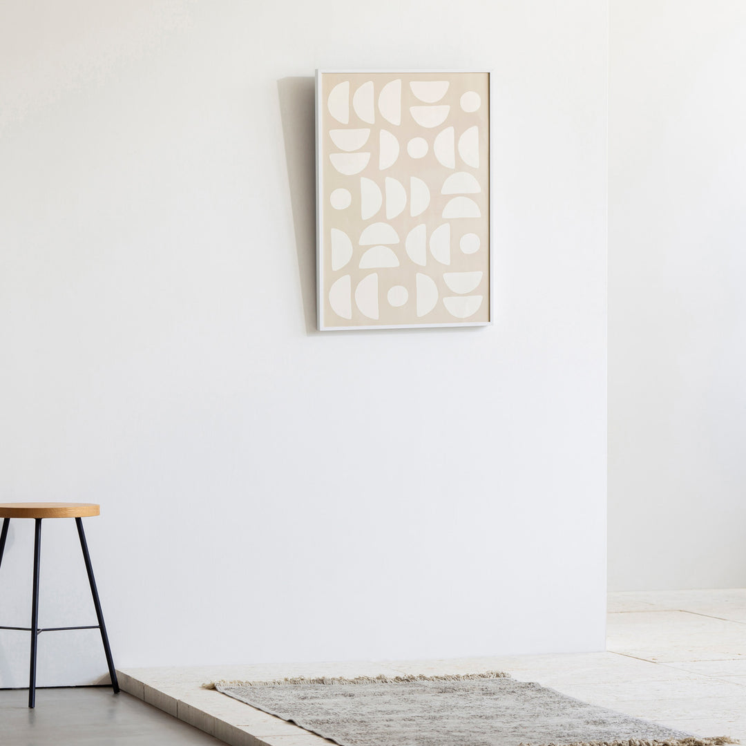ALUMI Art Frame 暮らしにアートを Beige × Moon Simple Natural