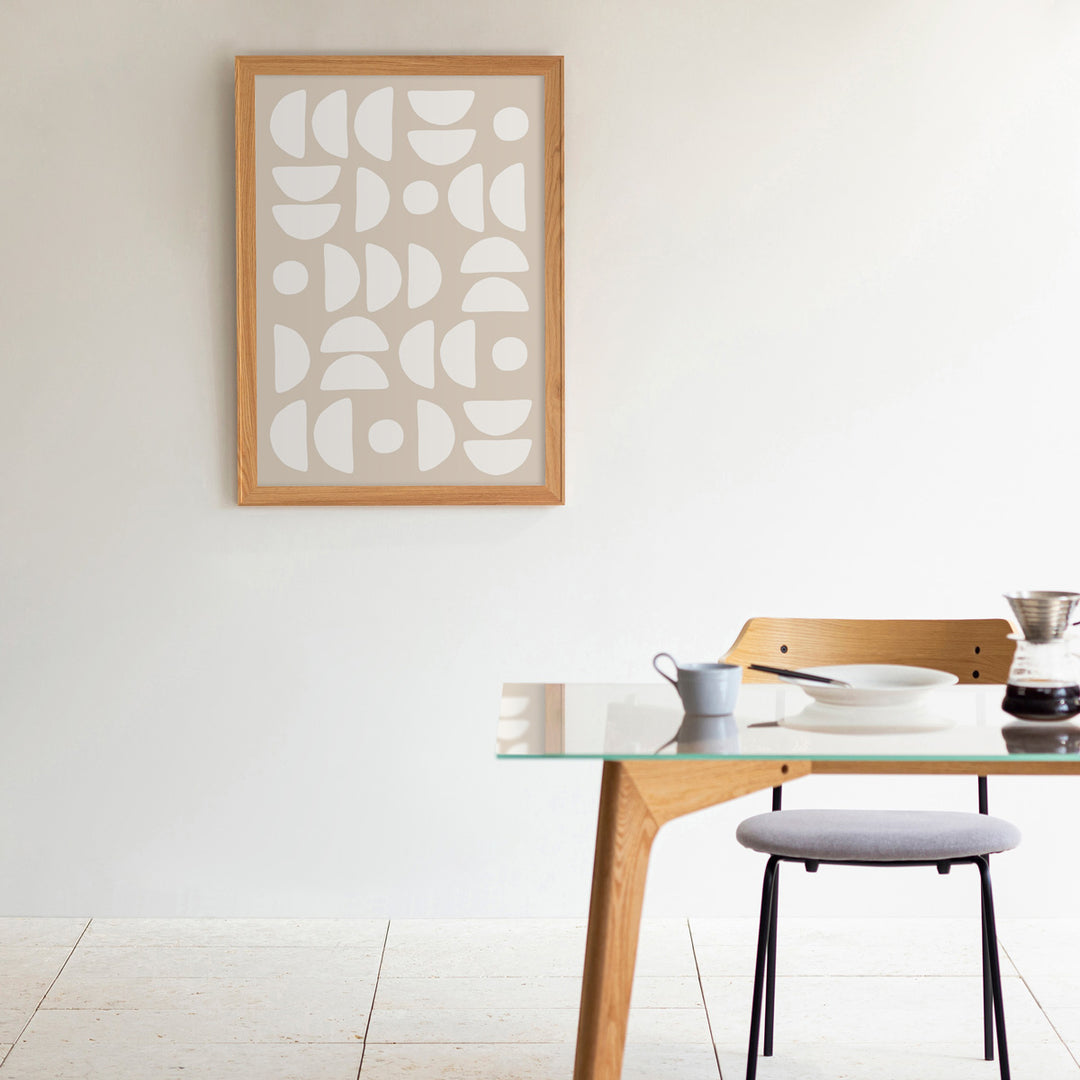 Simple Natural #2 アートポスター・ウッドフレーム セット – KANADEMONO