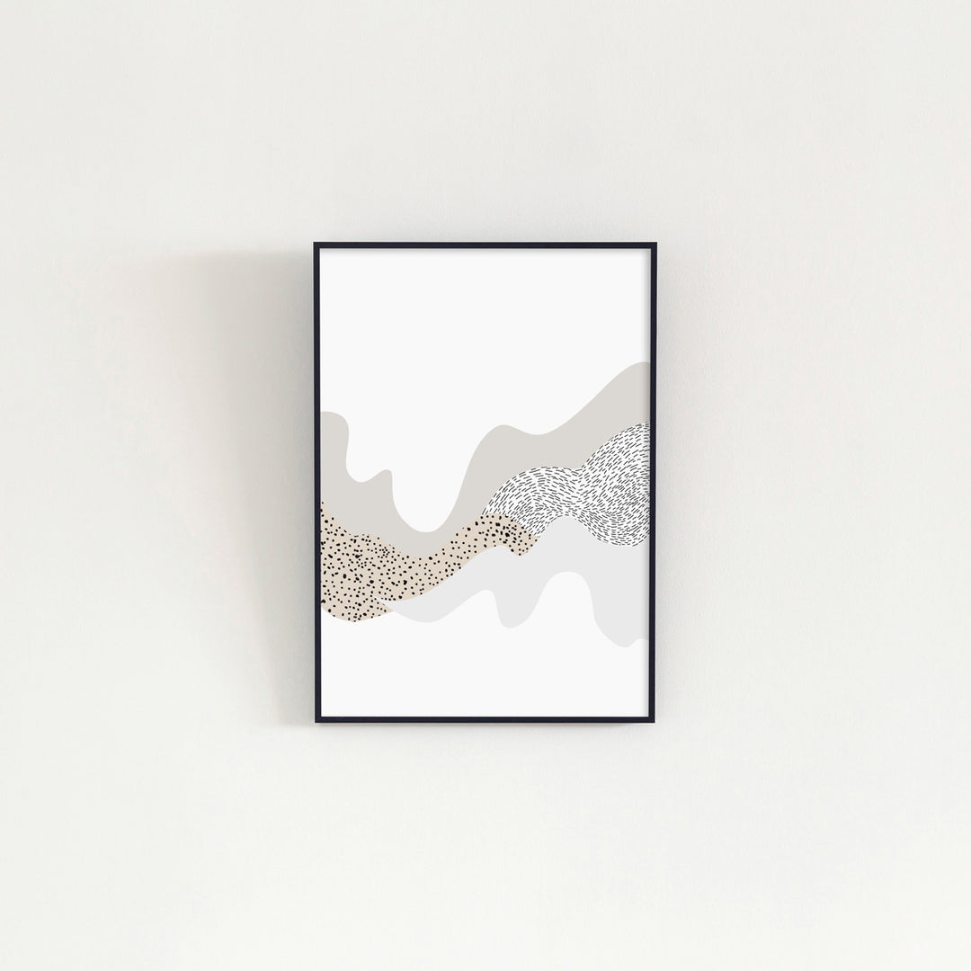 超美品 KANADEMONO ALUMI Art Frame アート2枚セット ALUMI Art Frame 暮らしにアートを White ＋ Dot Simple Natural
