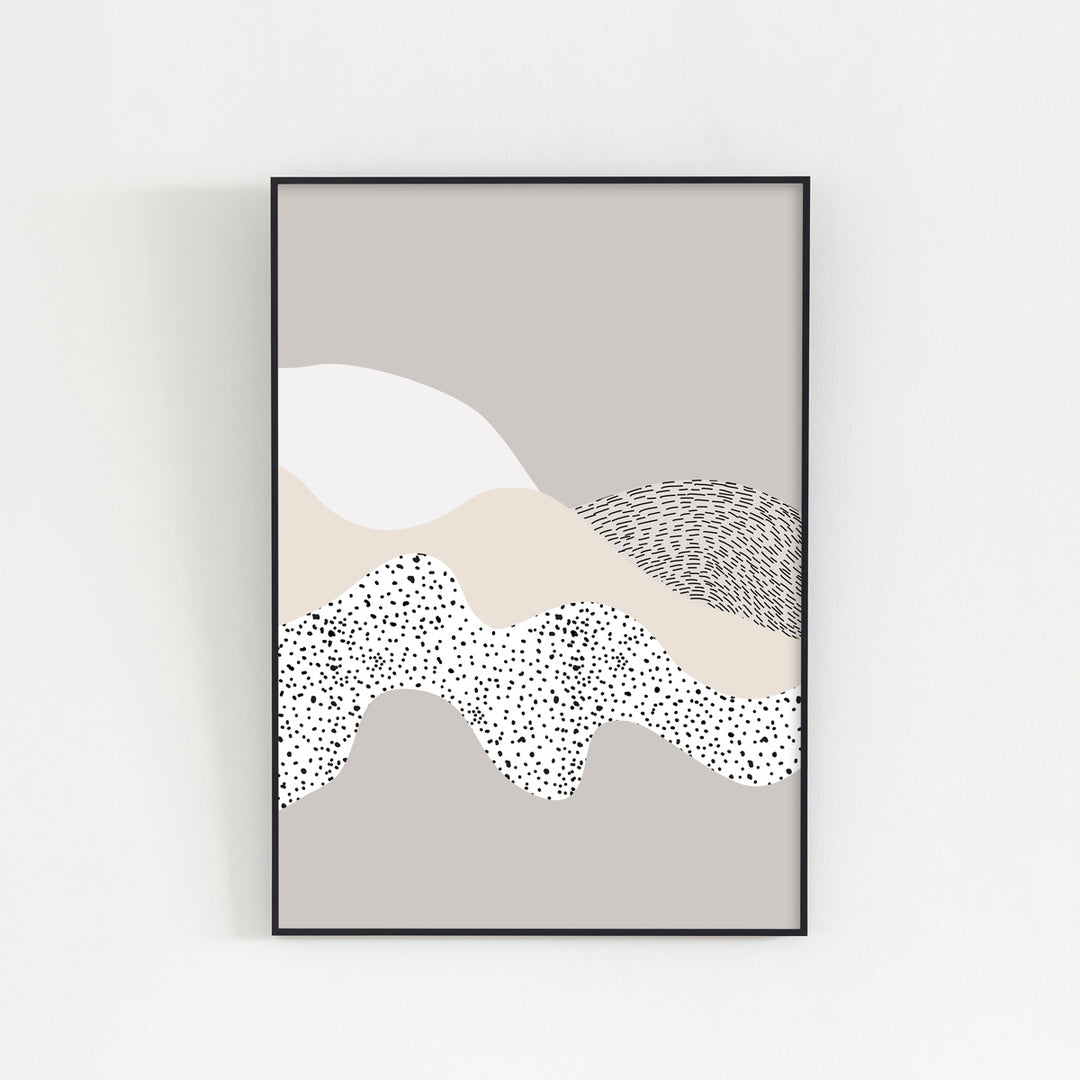 ALUMI Art Frame 暮らしにアートを Greige ＋ Dot Simple