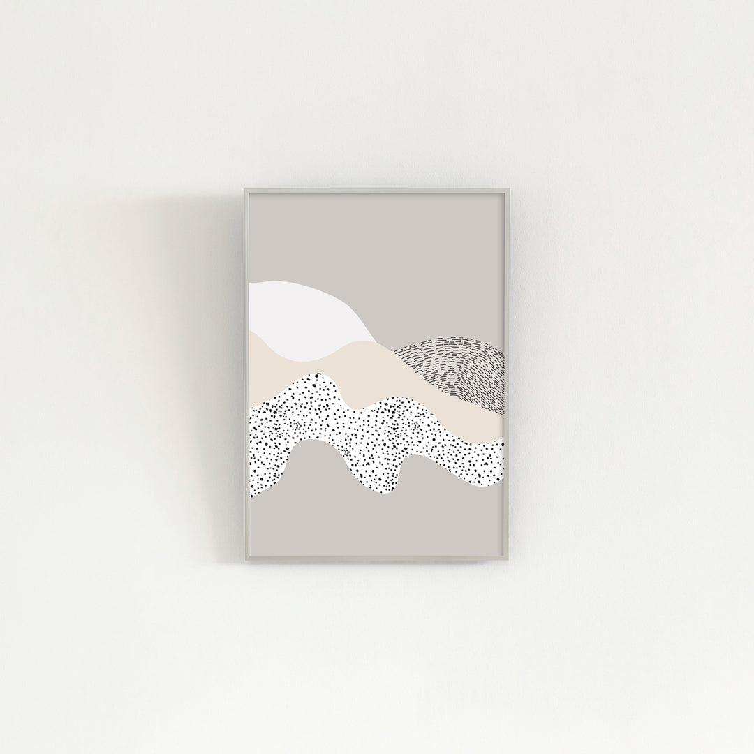 Simple Natural #6 アートポスター・アルミフレーム セット – KANADEMONO