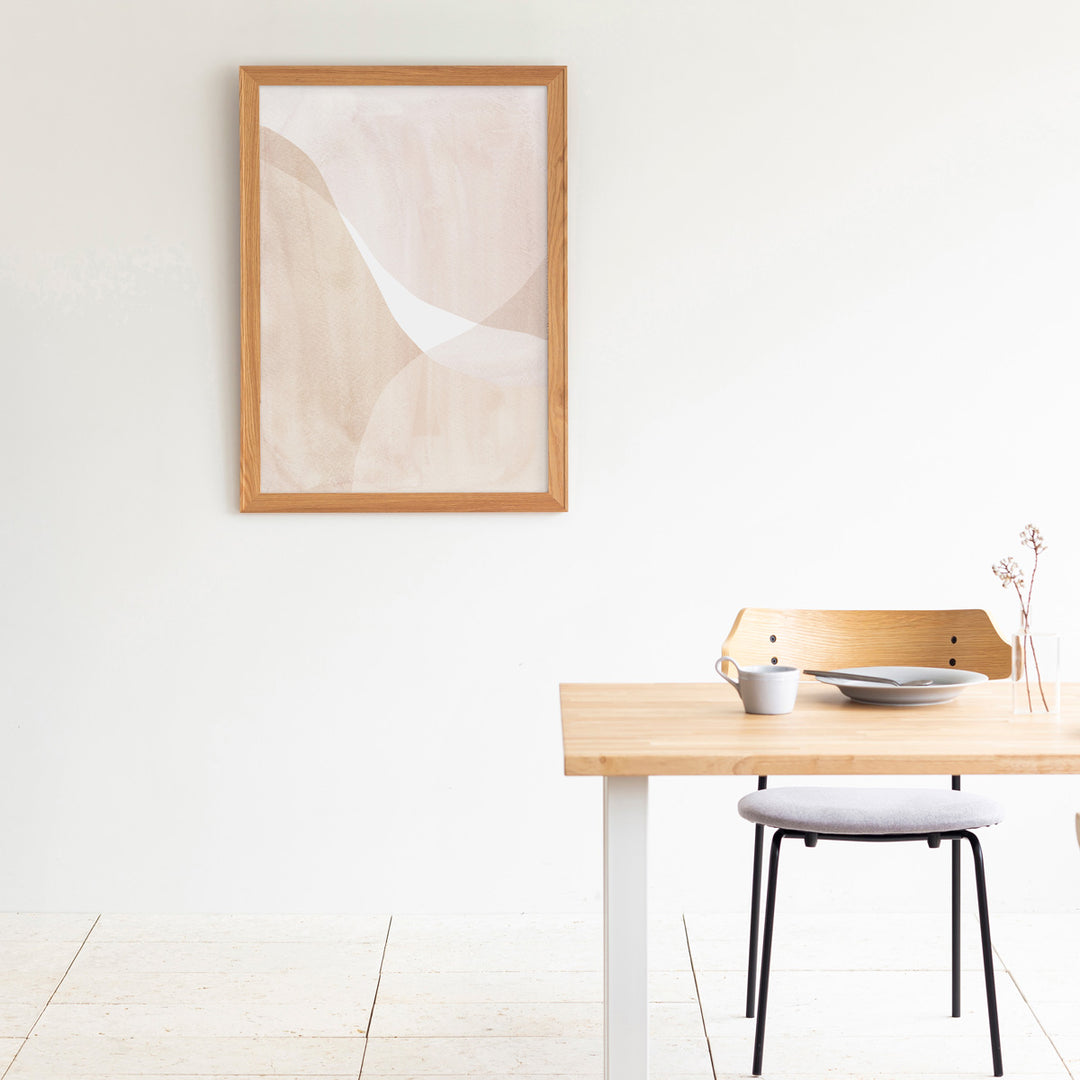 Simple Natural #7 アートポスター・ウッドフレーム セット – KANADEMONO