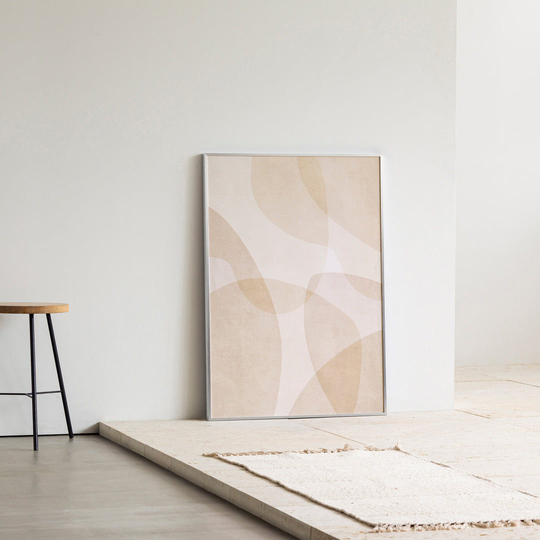 ALUMI Art Frame 暮らしにアートを Beige × Petal Simple