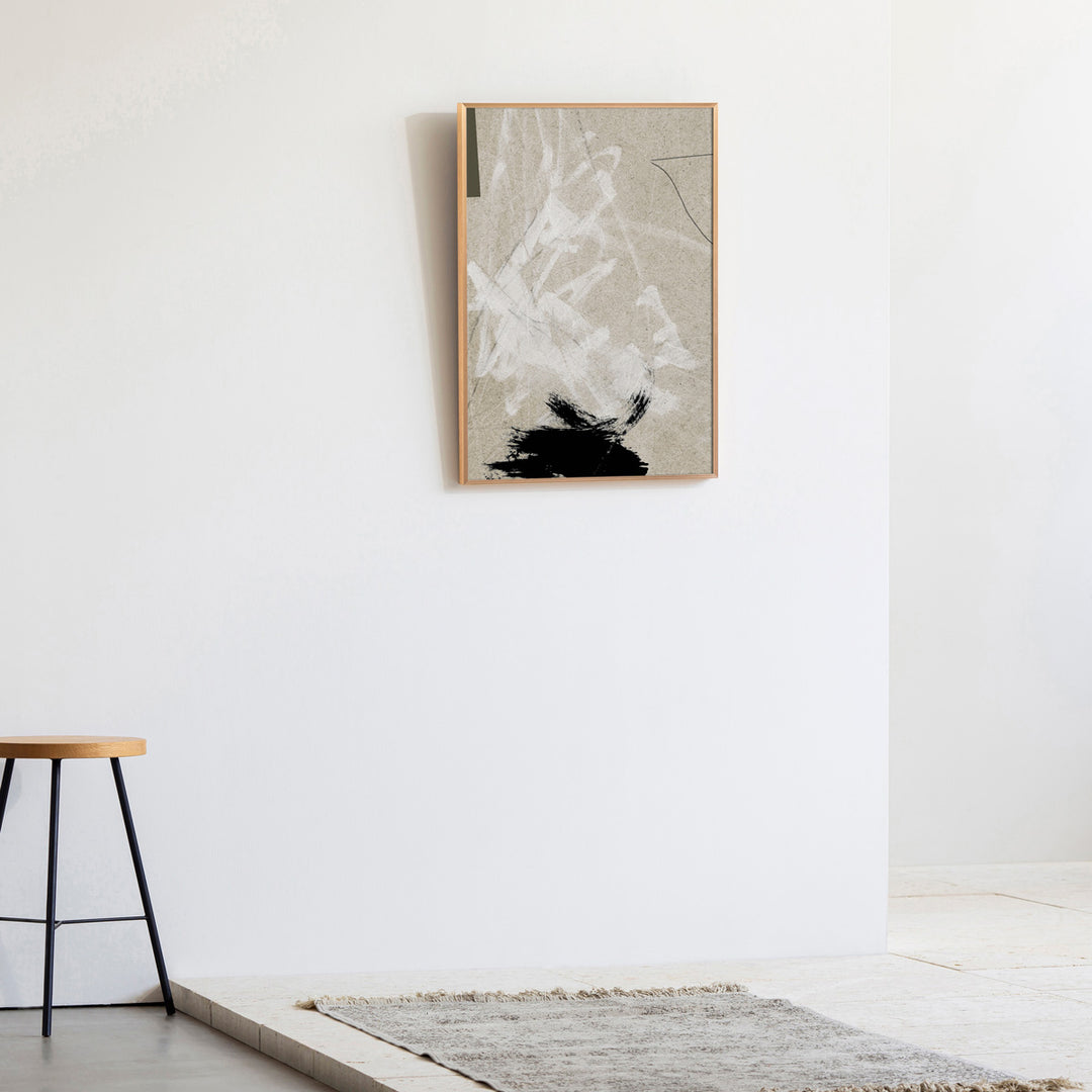 Line Art #2 アートポスター・アルミフレーム セット – KANADEMONO