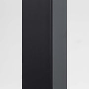 THE TABLE / ラバーウッド ナチュラル × Tube T - Black Steel × W100 - 180cm, D91 - 120cm