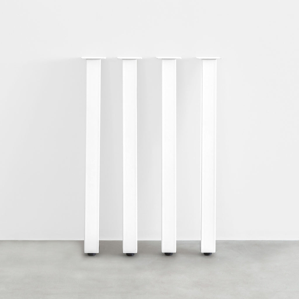THE LEGS スクエアバー × White Steel 4本セット – KANADEMONO
