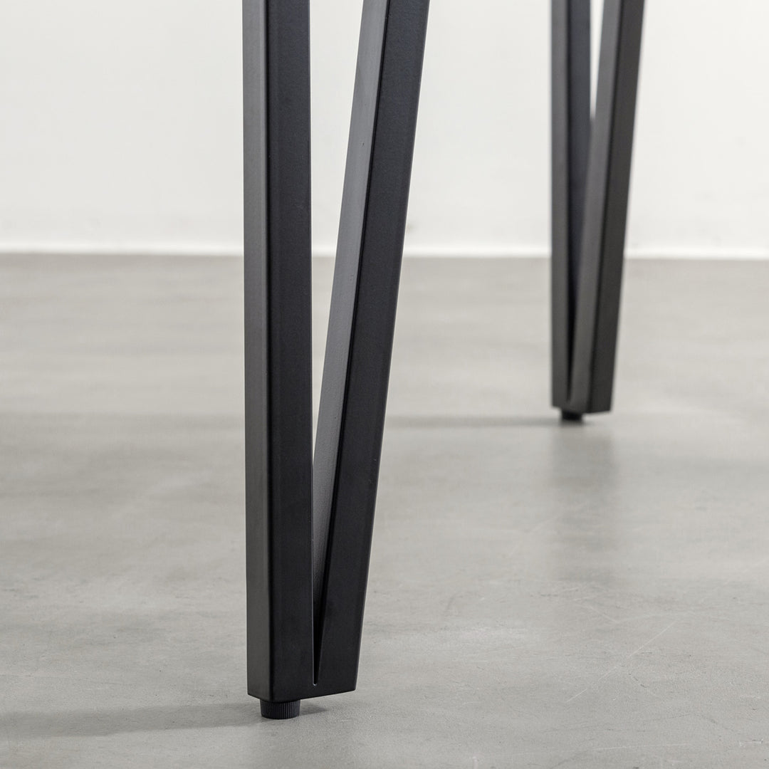 THE CAFE TABLE / リノリウム Black Steel トライアングル THE CAFE TABLE / リノリウム Black Steel トライアングル