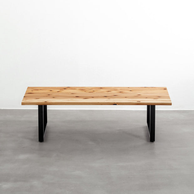 THE LOW TABLE / 無垢 杉 × Black Steel – KANADEMONO