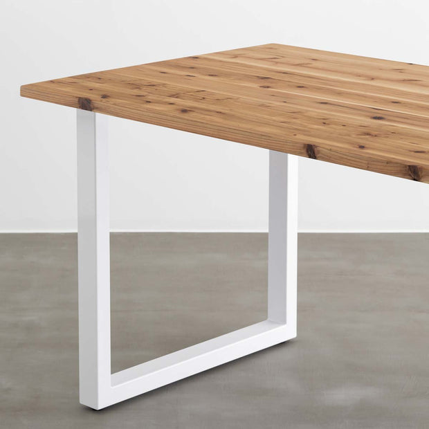 KANADEMONO THE TABLE / 杉無垢材 × WhiteSteel | comonuevo.com.co